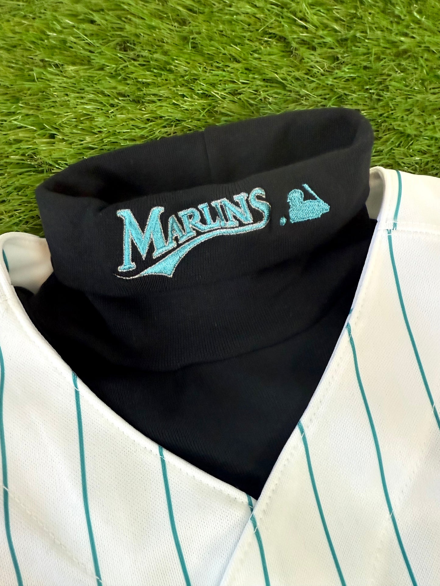 Florida Marlins 2000-2002 Derrick Lee MLB Baseball Jersey (46/Large)