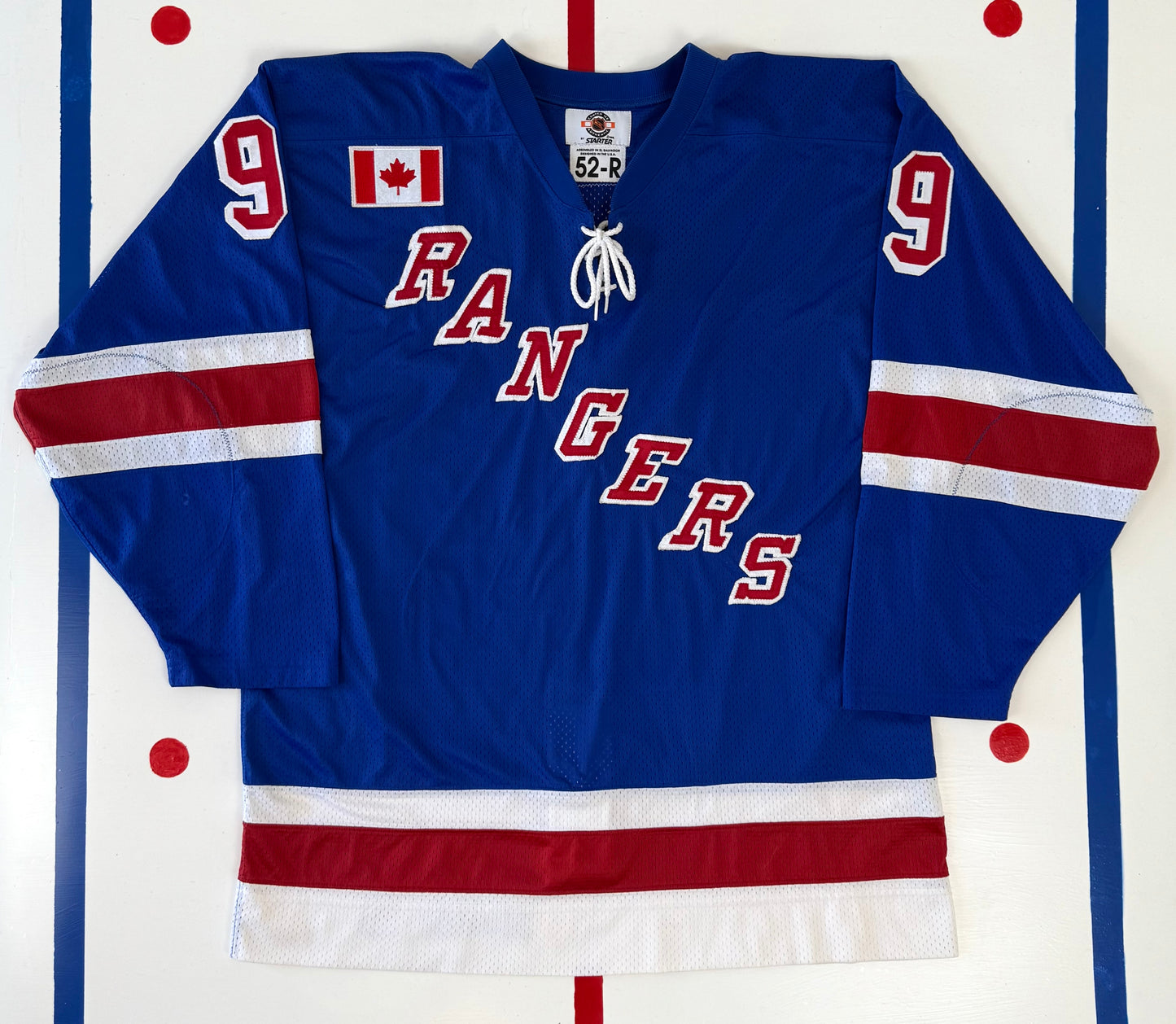 New York Rangers Wayne Gretzky 1998 All-Star Skills Competition NHL Hockey Jersey (52/XL)