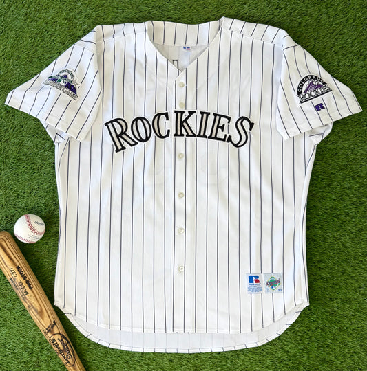 Colorado Rockies Larry Walker 1998 MLB Baseball Jersey (52/XXL)