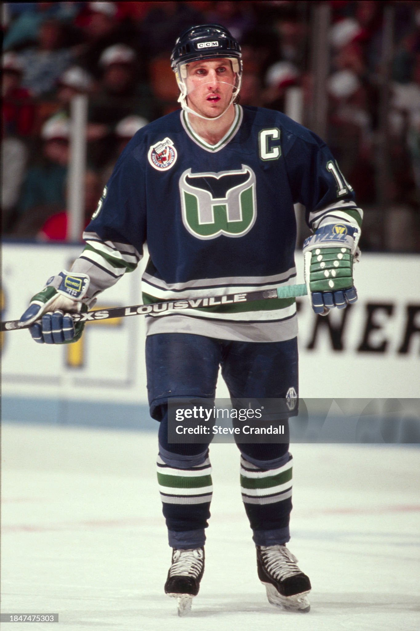 Hartford Whalers Pat Verbeek 1992-1993 NHL Hockey Jersey (48/Large)