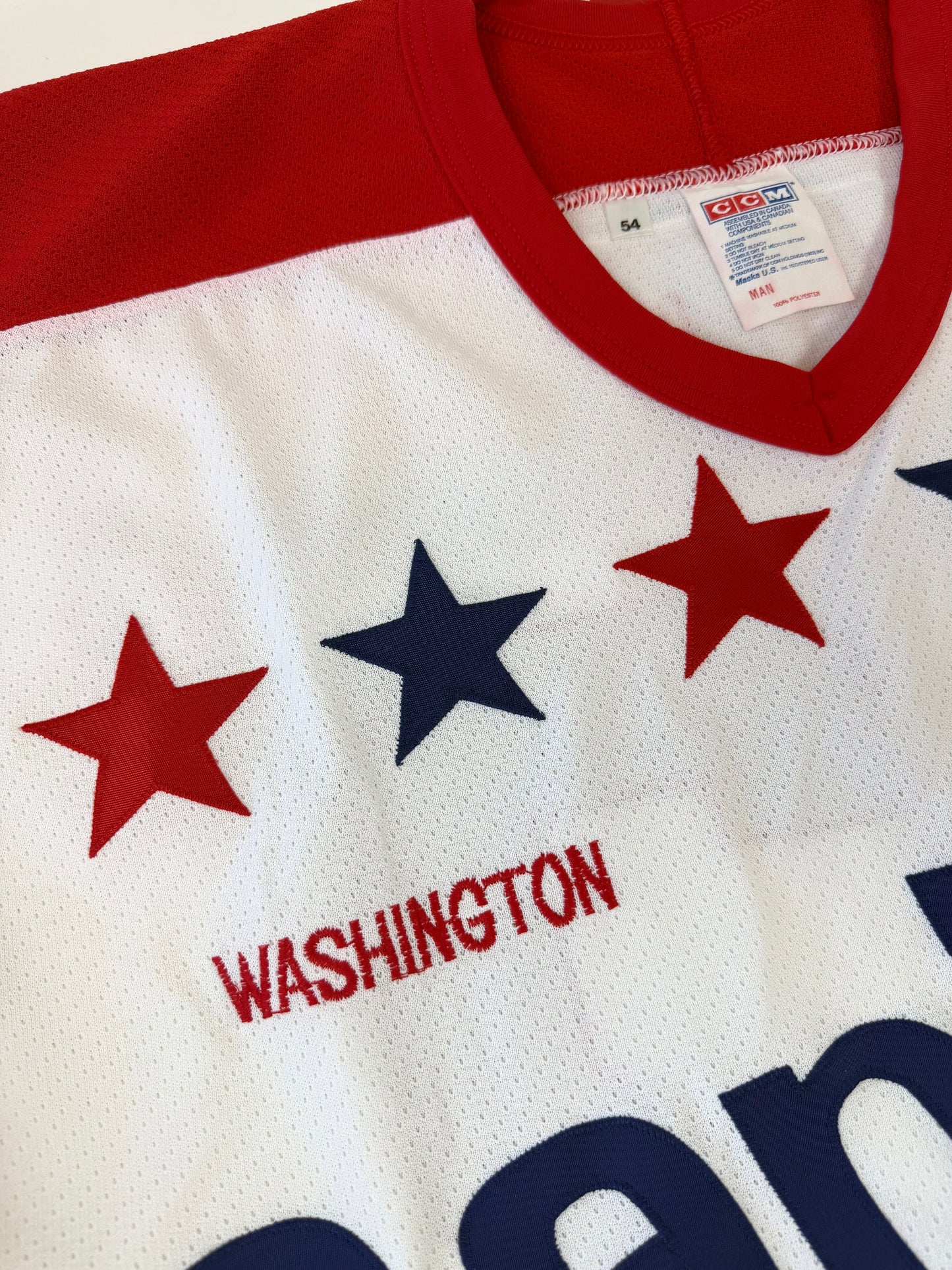 Washington Capitals Dino Ciccarelli 1990-1991 Game Issued NHL Hockey Jersey (54/XXL)