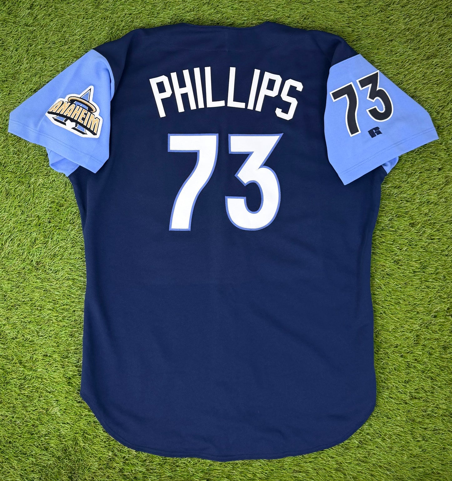 Anaheim Angels Tony Phillips 1997 Alternate MLB Baseball Jersey (44/Large)