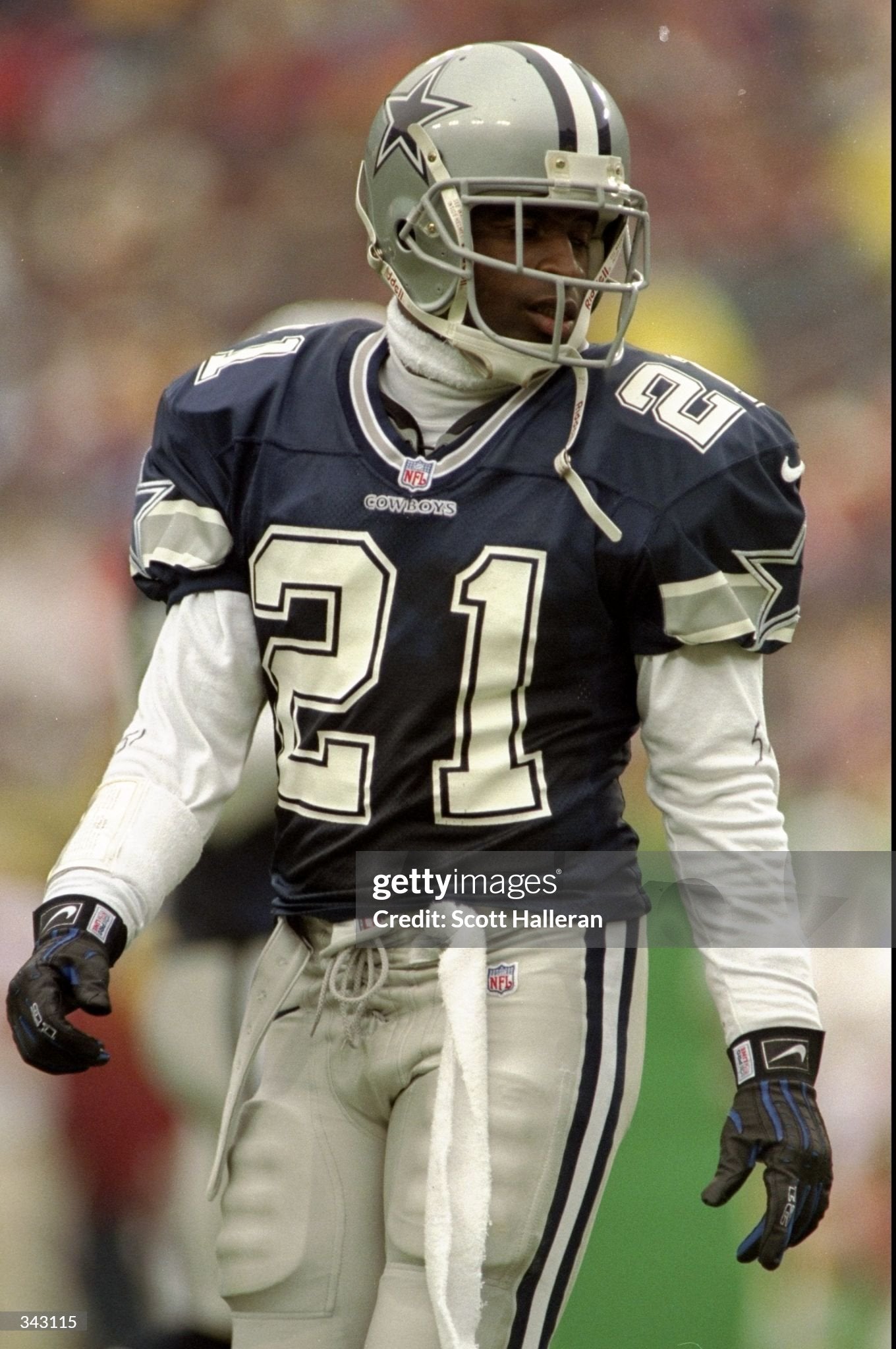 Dallas Cowboys Deion Sanders 1996-1999 NFL Football Jersey (48/XL)