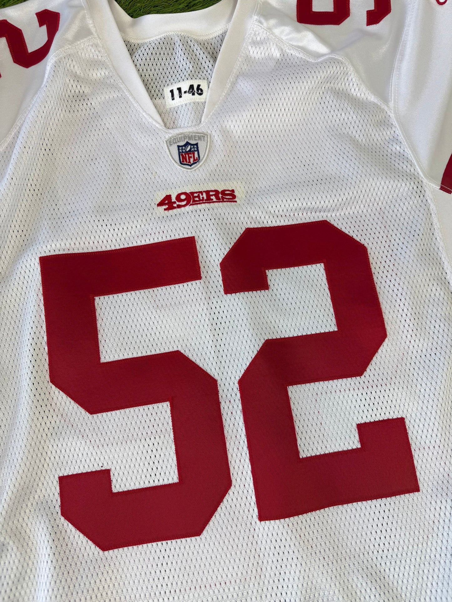 San Francisco 49ers Patrick Willis 2011 NFL Football Jersey (46/Large)