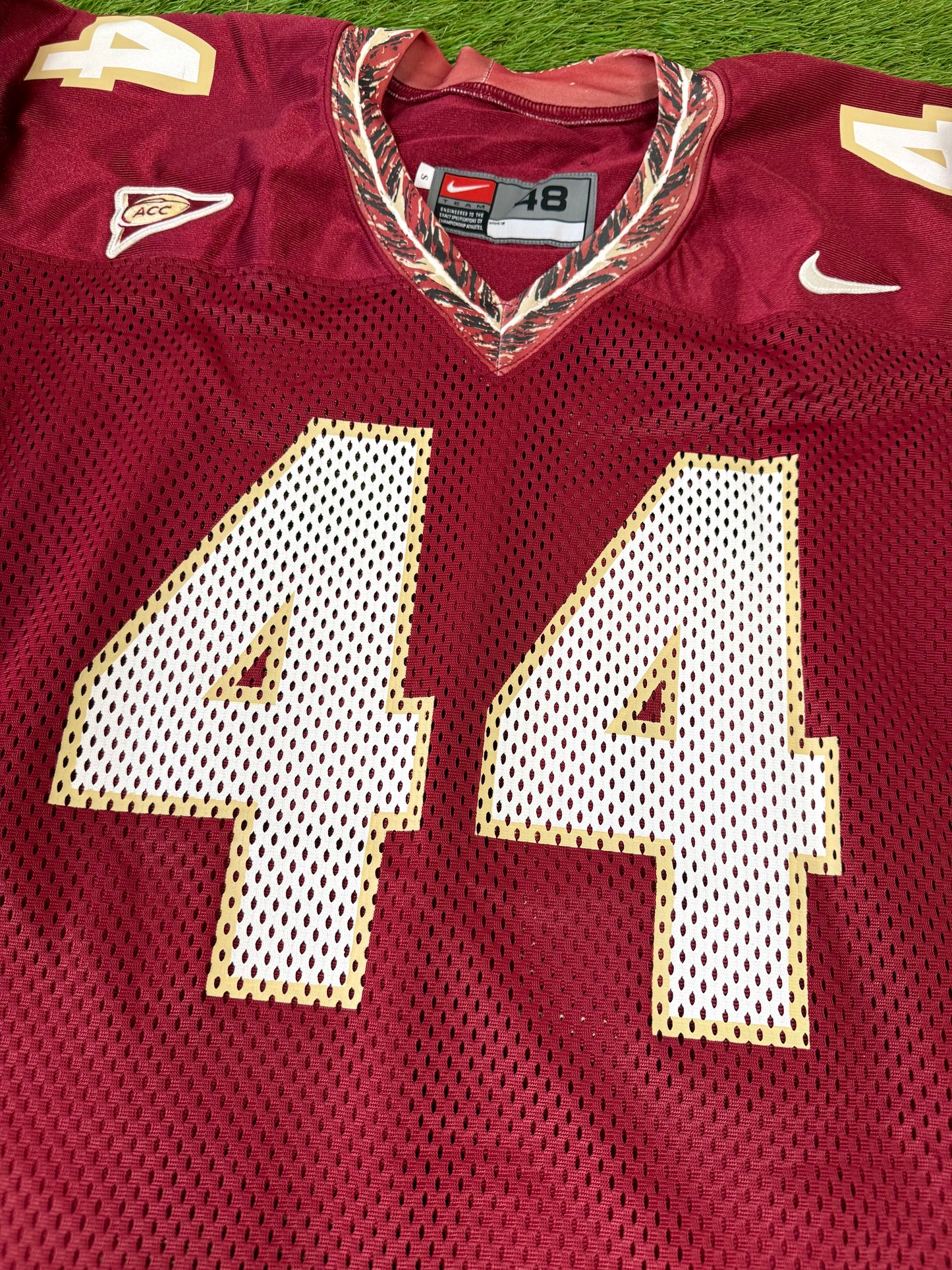 Florida State University Seminoles Game Worn Bradley Jennings 2001 College Football Jersey (48/XL)