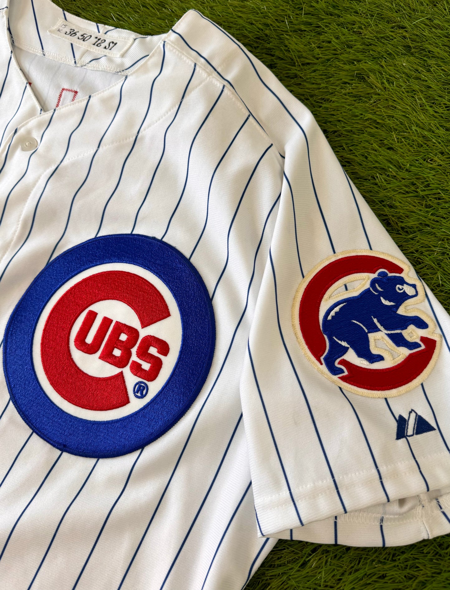 Chicago Cubs Randy Wells 2012 Game Issued Jersey (50/XL)