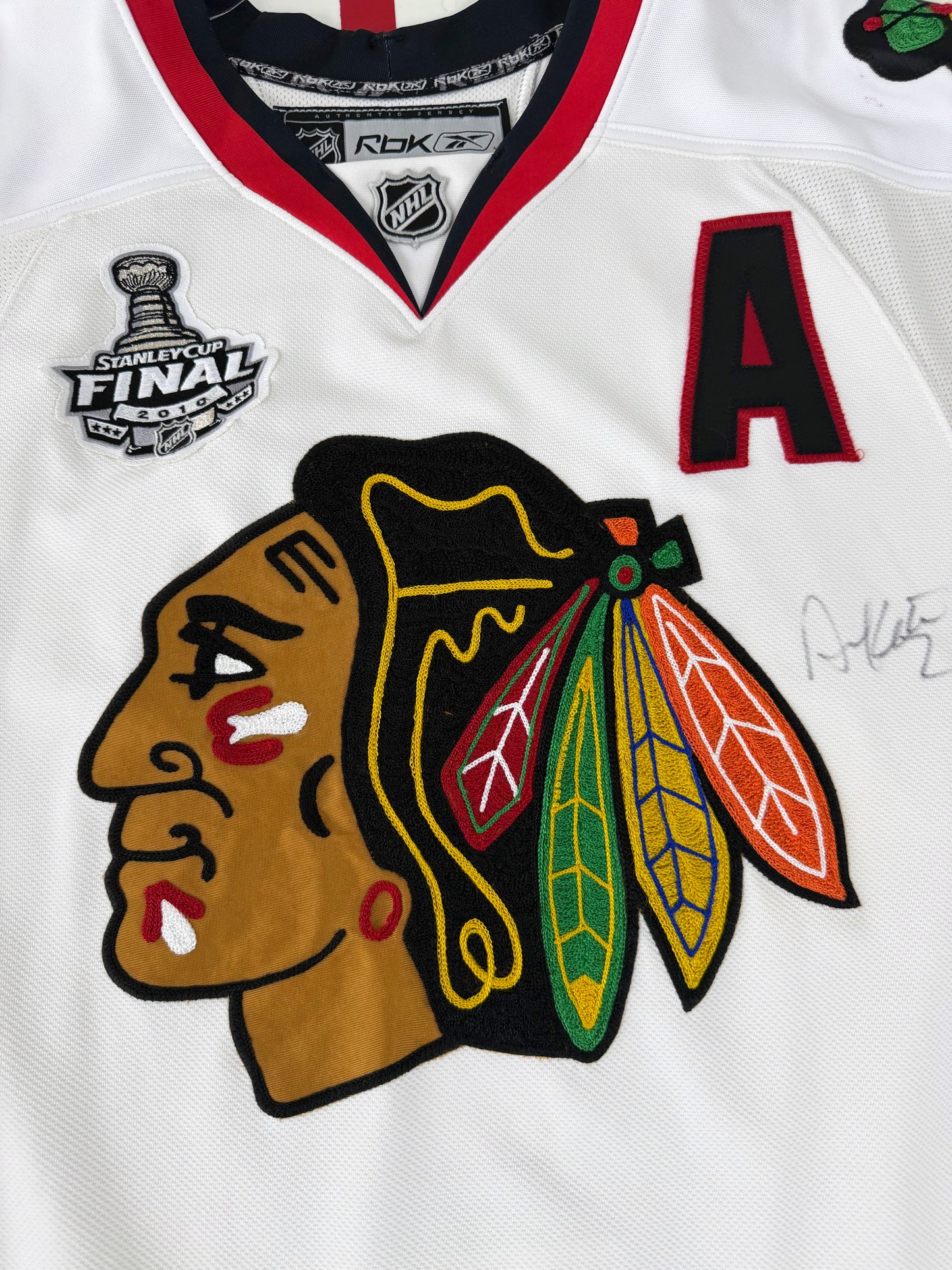 Chicago Blackhawks Duncan Keith 2010 Stanley Cup Finals NHL Hockey Jersey (56/XXL)