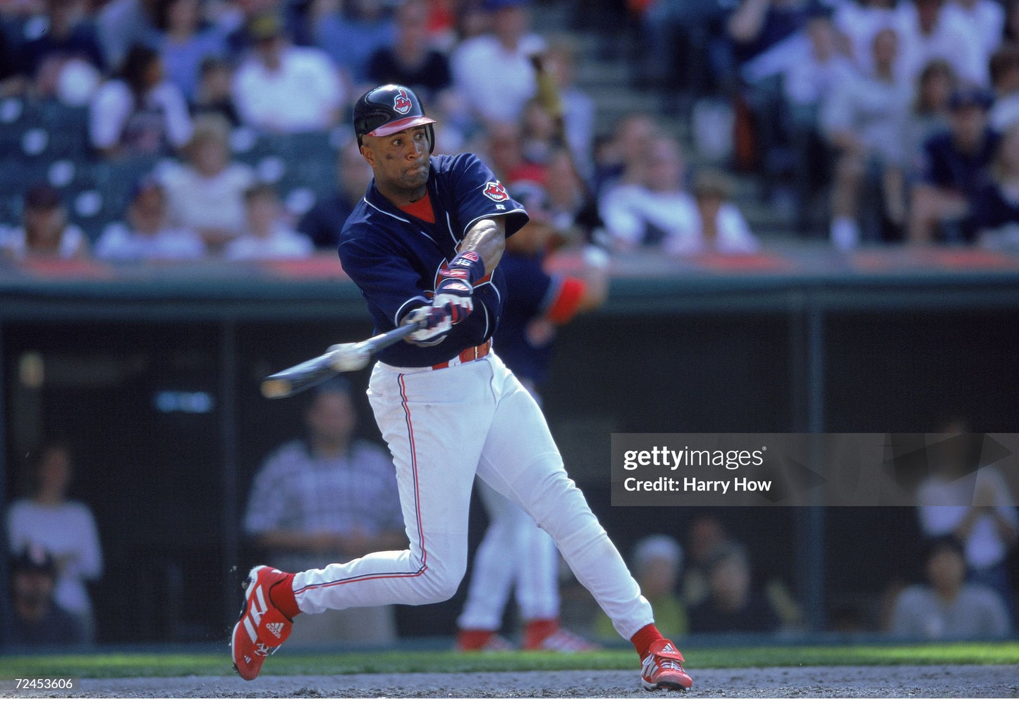 Cleveland Indians Sandy Alomar 2000 MLB Baseball Jersey (48/XL)