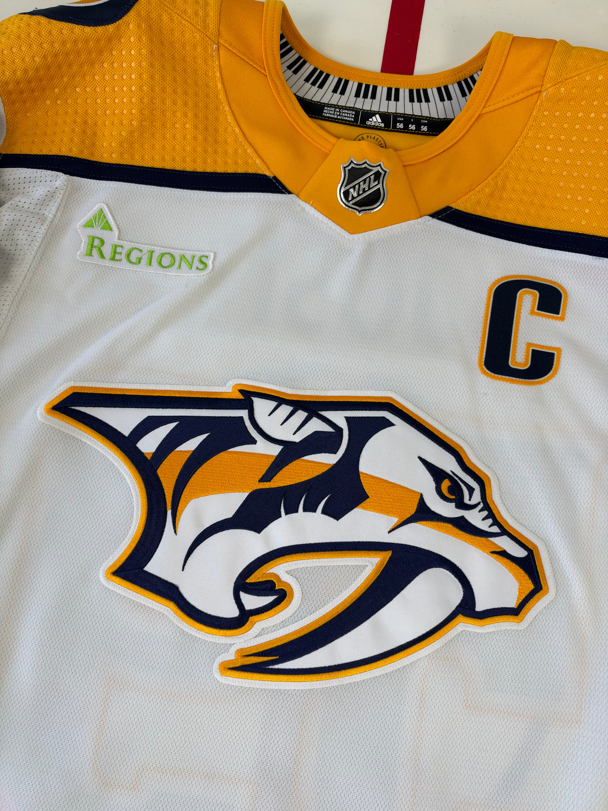 Nashville Predators Roman Josi 2022-2023 NHL Hockey Jersey (56/XXL)