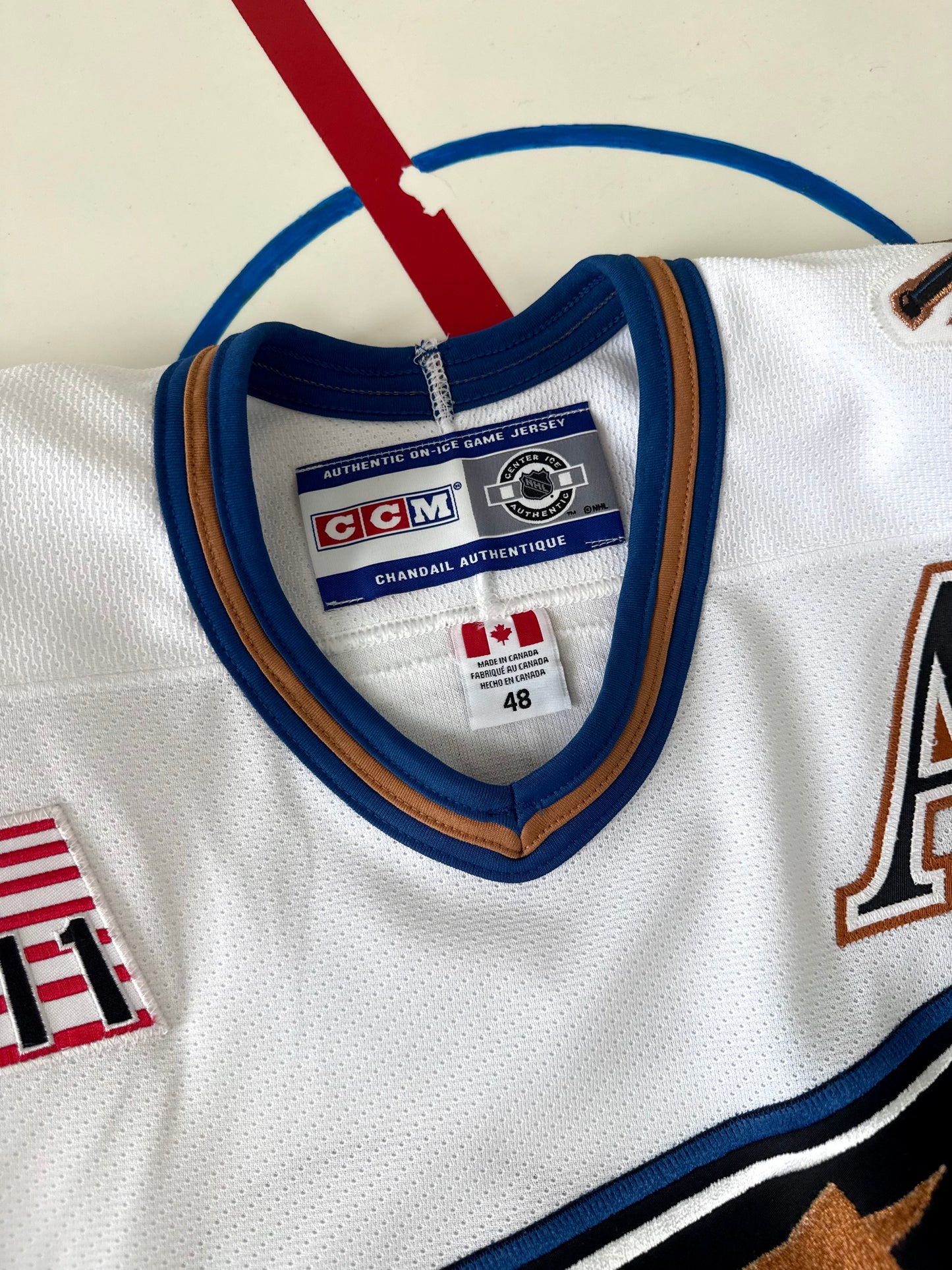 Washington Capitals Jaromir Jagr 2001-2002 NHL Hockey Jersey (48/Large)