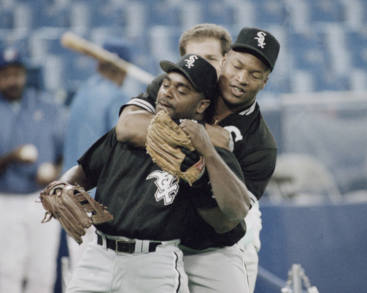 Chicago White Sox Bo Jackson 1991 Batting Practice Q-Zip Jersey (XL)