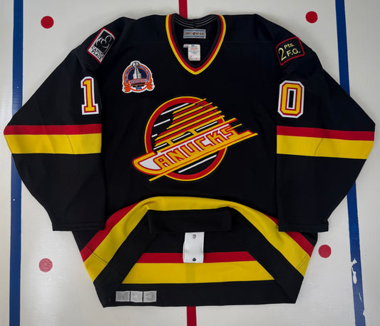 Vancouver Canucks Pavel Bure 1994 Stanley Cup Finals NHL Hockey Jersey (52/XL)