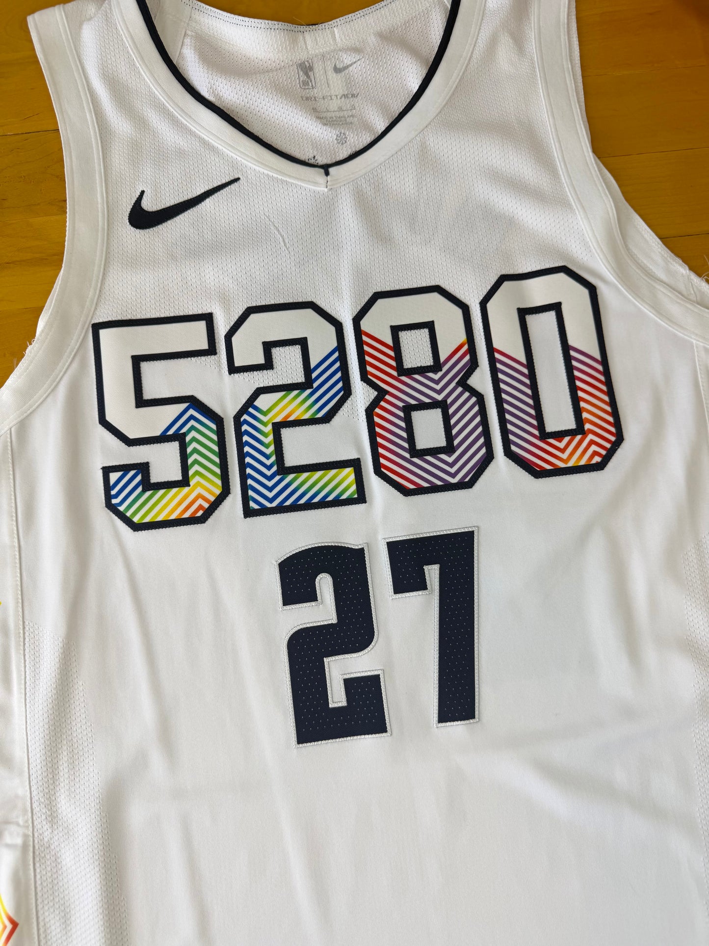 Denver Nuggets Jamal Murray 2024-2025 City Edition NBA Basketball Jersey (48/Large)