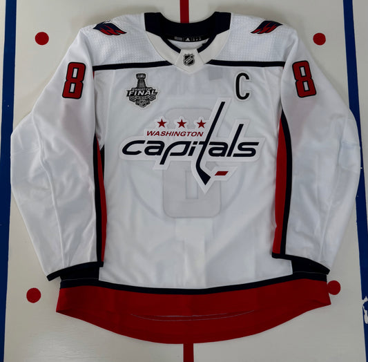 Washington Capitals Alexander Ovechkin 2018 Stanley Cup Finals NHL Hockey Jersey (56/XXL)