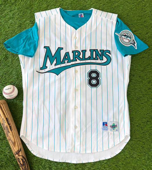 Florida Marlins 1995-1996 Andre Dawson MLB Baseball Vest Jersey and Undershirt (46/Large)