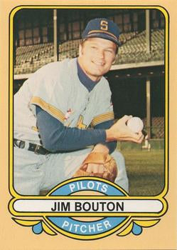 Seattle Pilots Jim Bouton 1969 MLB Baseball Jersey (XL)