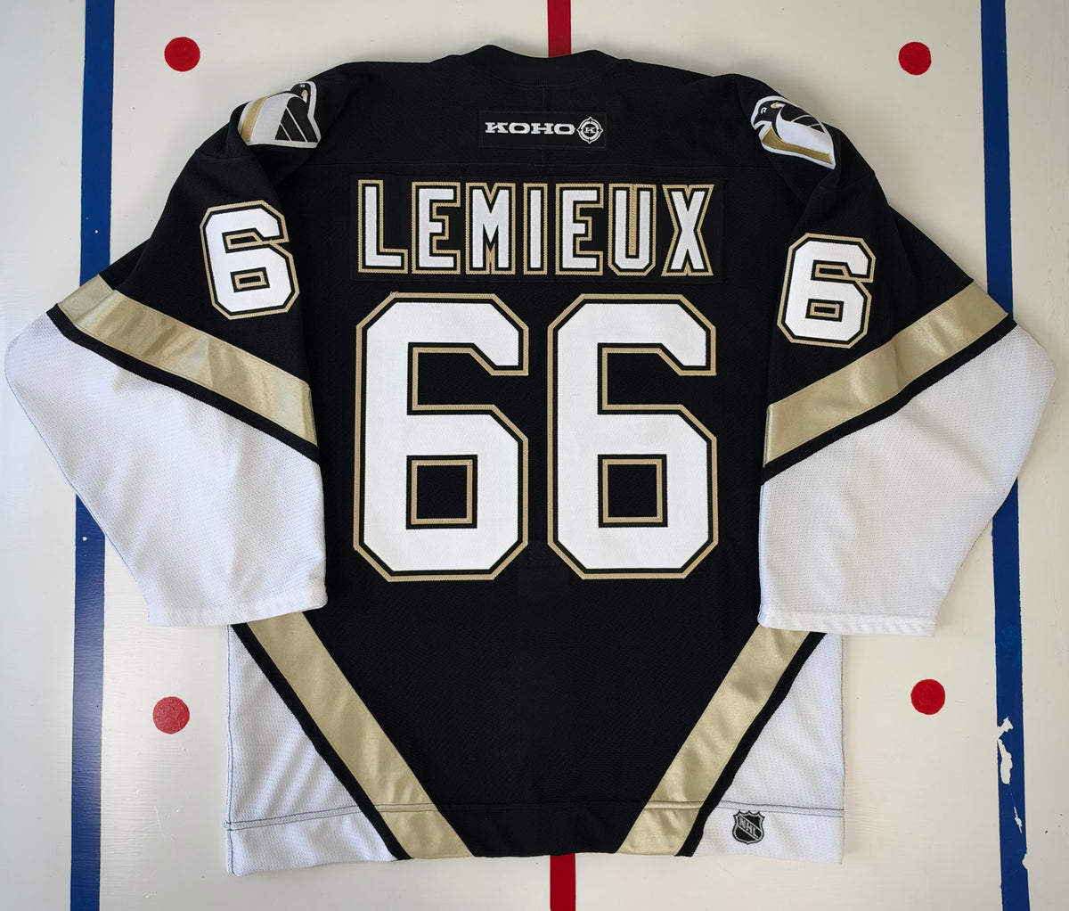 Pittsburgh Penguins Mario Lemieux 2000-2004 NHL Hockey Jersey (48/XL)