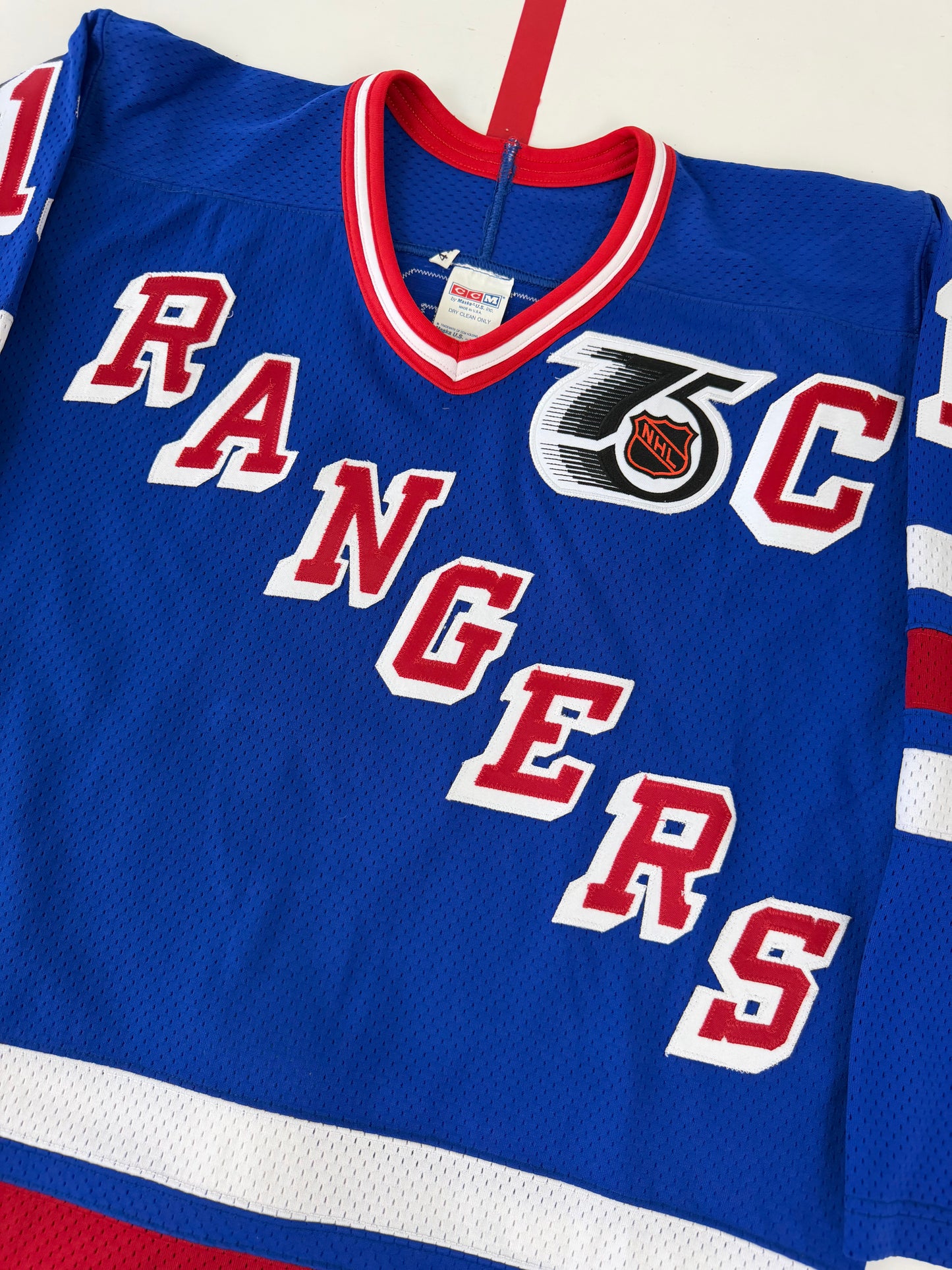 New York Rangers Mark Messier 1991-1992 NHL Hockey Jersey (44/Medium)