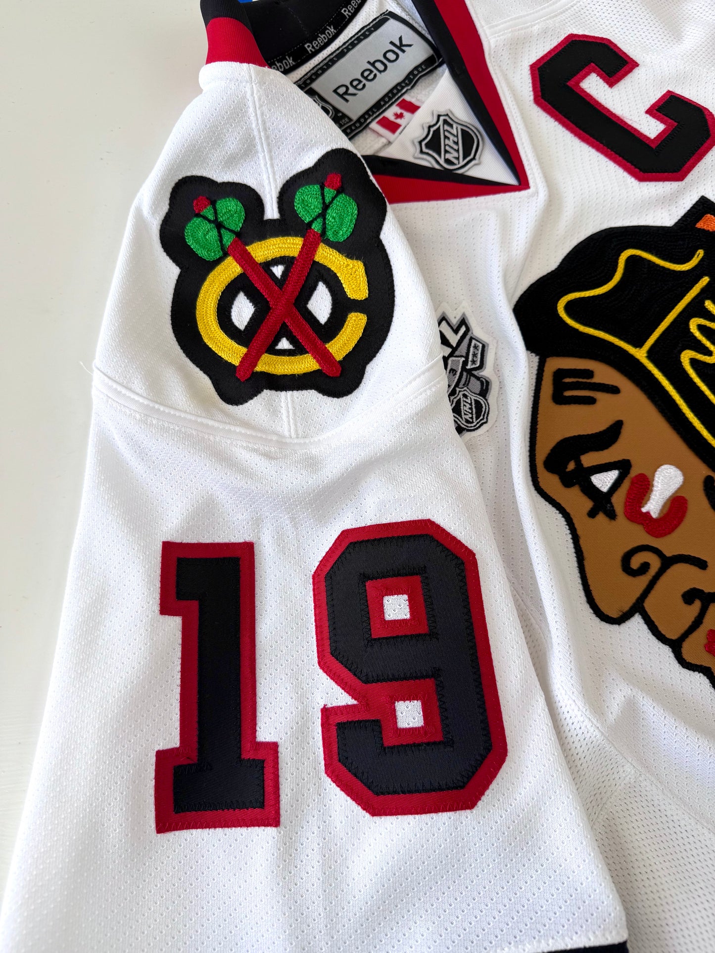Chicago Blackhawks Jonathan Toews 2013 Stanley Cup Finals NHL Hockey Jersey (46/Small)