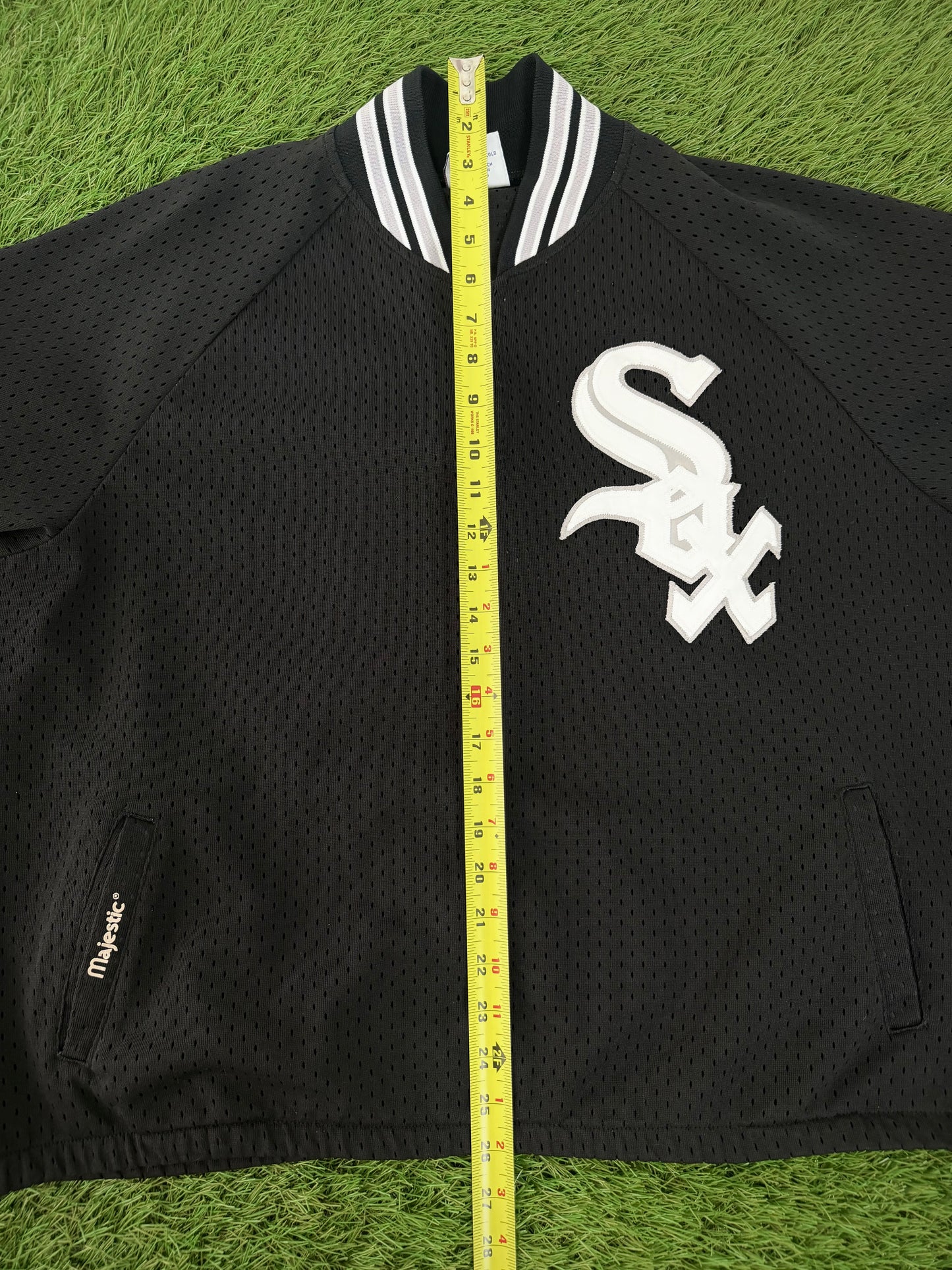 Chicago White Sox Bo Jackson 1991 Batting Practice Q-Zip Jersey (XL)