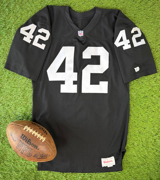 Los Angeles Raiders Ronnie Lott 1991 NFL Football Jersey (46/Large)
