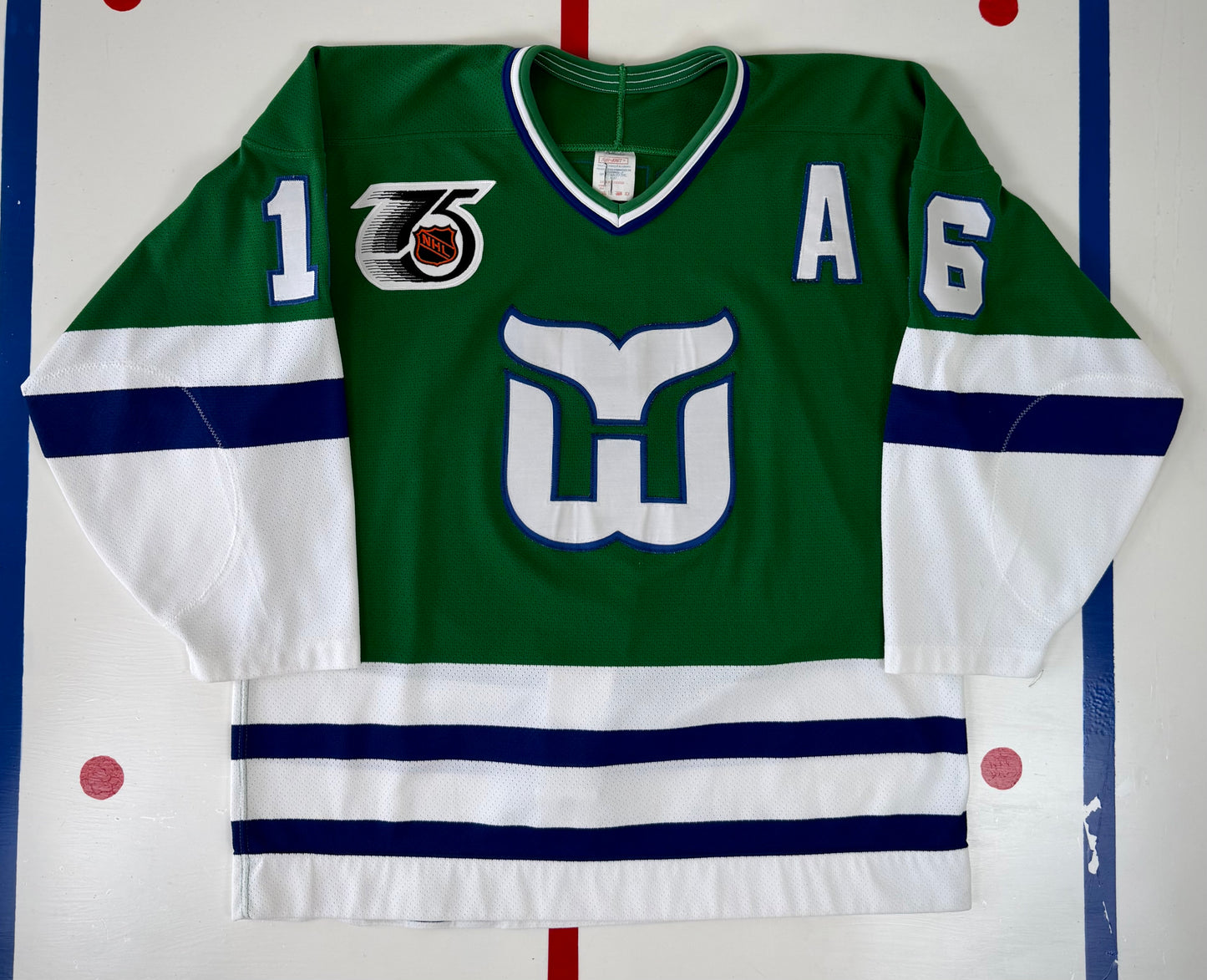 Hartford Whalers Pat Verbeek 1991-1992 NHL Hockey Jersey (48/Large)
