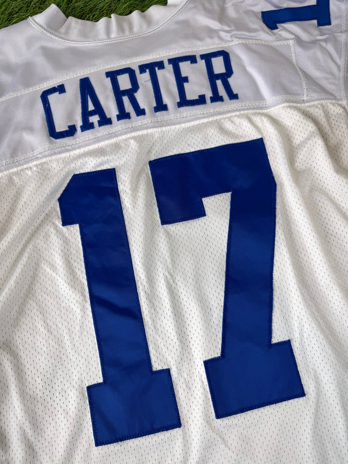 Dallas Cowboys Quincey Carter 2001 Team Issued NFL Football Jersey (50/XL)