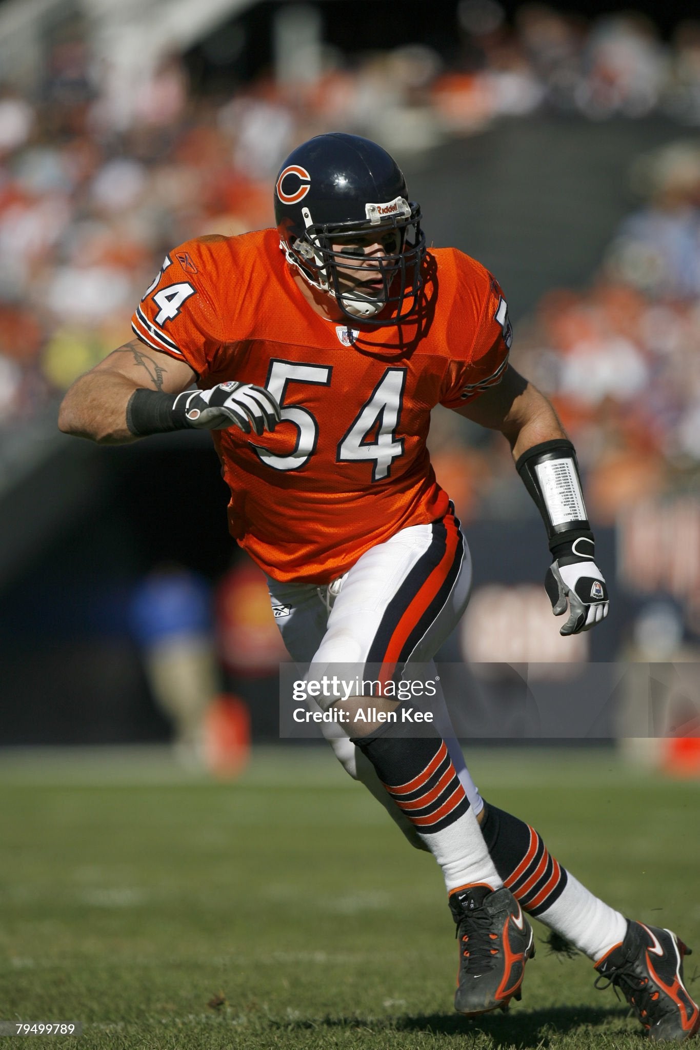 Chicago Bears Brian Urlacher 2006 Alternate NFL Football Jersey (52/XL)