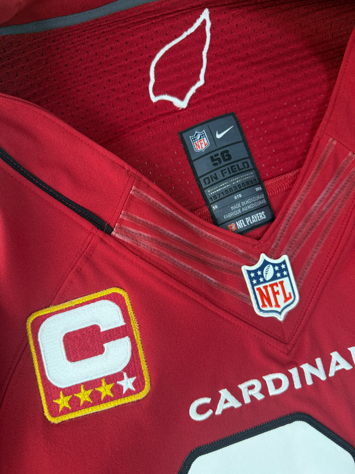 Arizona Cardinals Patrick Peterson 2016 NFL Football Jersey (56/XXXL)