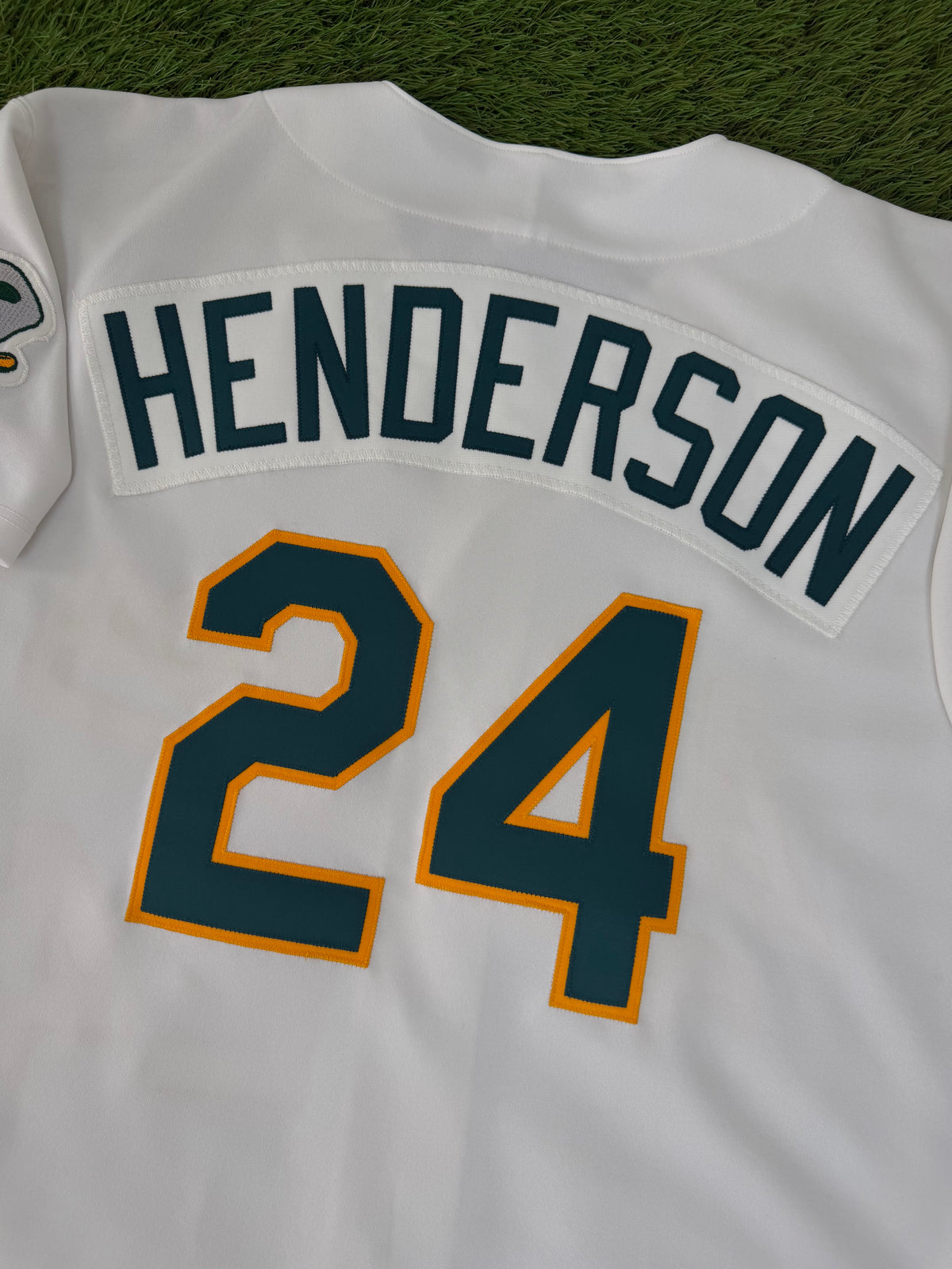Oakland Athletics Rickey Henderson 1993 MLB Baseball Jersey (48/XL)
