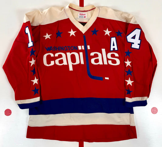 Washington Capitals 1974-1975 Tommy Williams NHL Hockey Jersey (40/Medium)