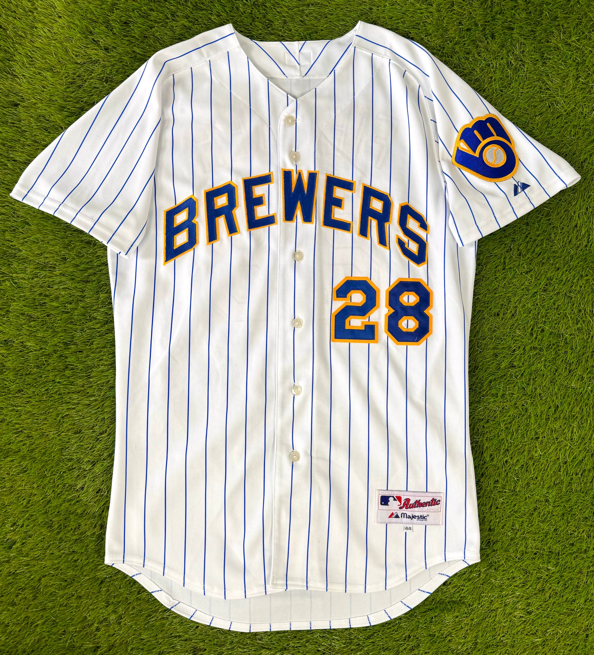 Prince fielder online milwaukee brewers jersey
