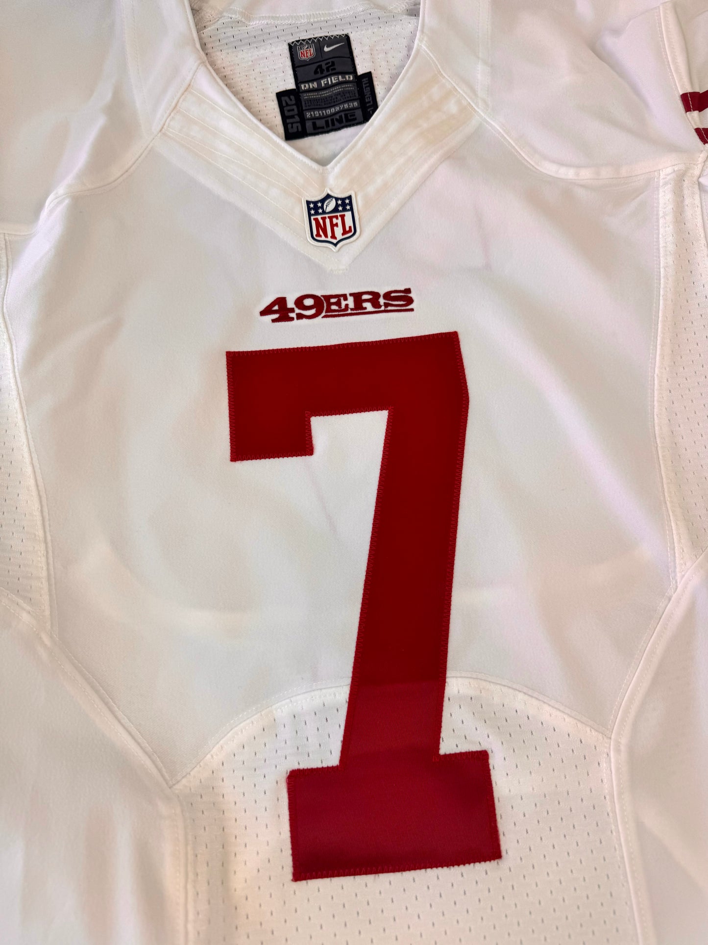 San Francisco 49ers 2015 Colin Kaepernick NFL Football Jersey (42/Medium)