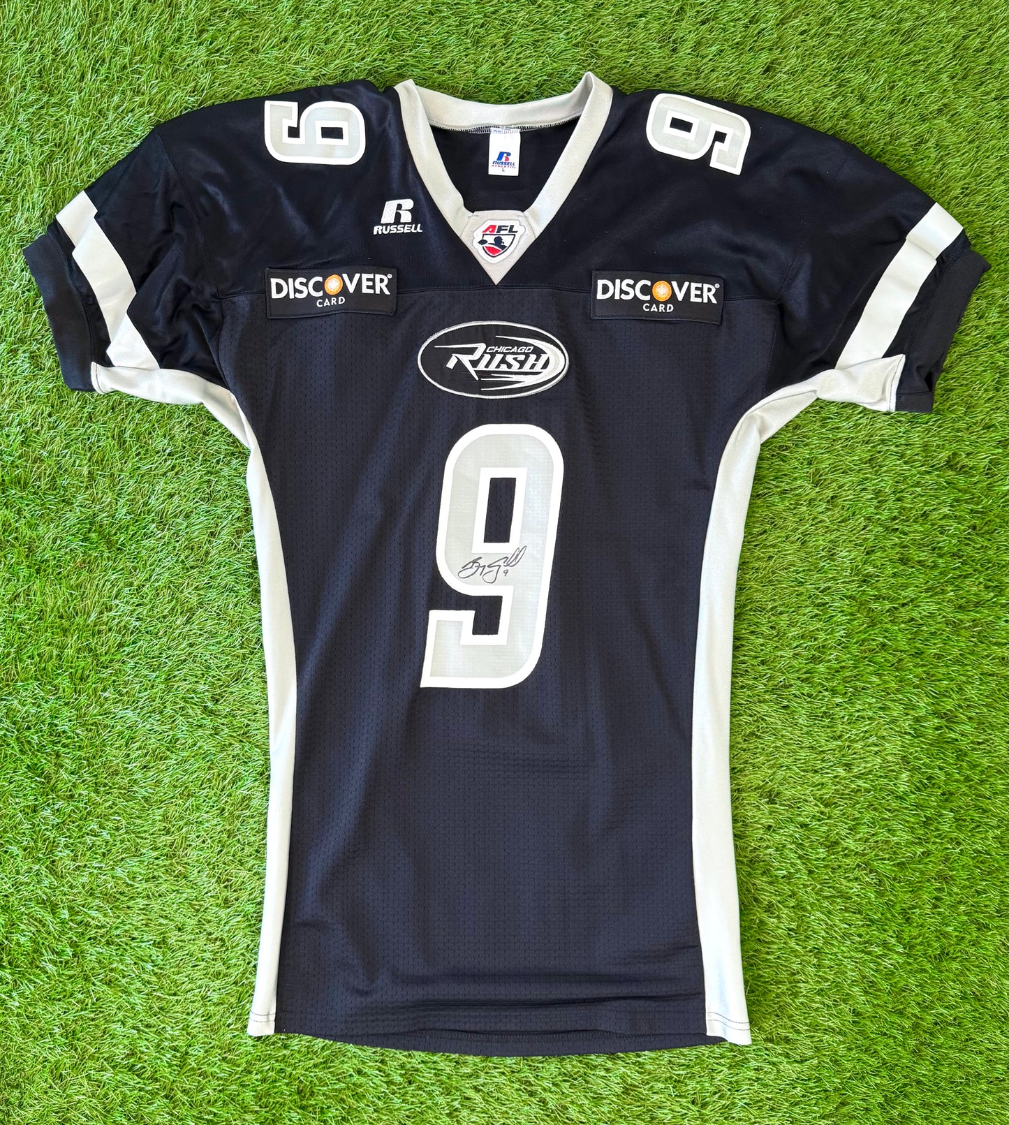 Chicago Rush Bobby Sippio 2007 Team Issued Signed Arena Football League Jersey (Large)