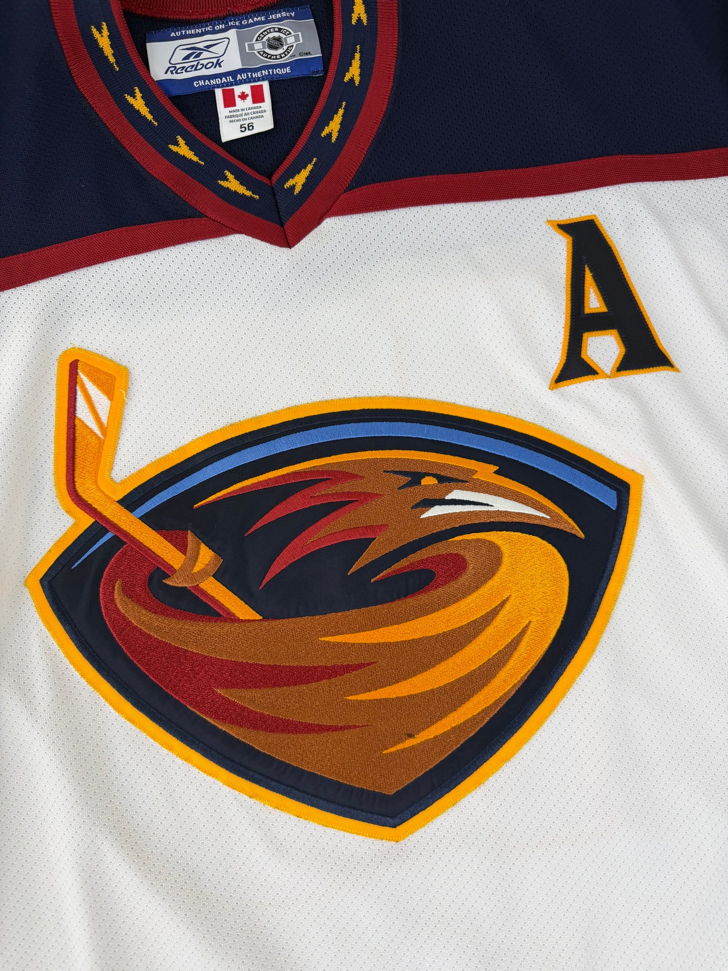 Atlanta Thrashers Marian Hossa 2006-2007 NHL Hockey Jersey (56/XXXL)