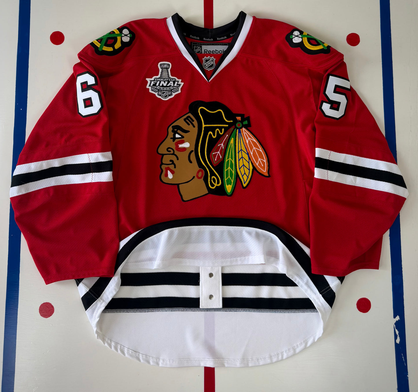 Chicago Blackhawks Andrew Shaw 2013 Stanley Cup Finals NHL Hockey Jersey (56/XXL)