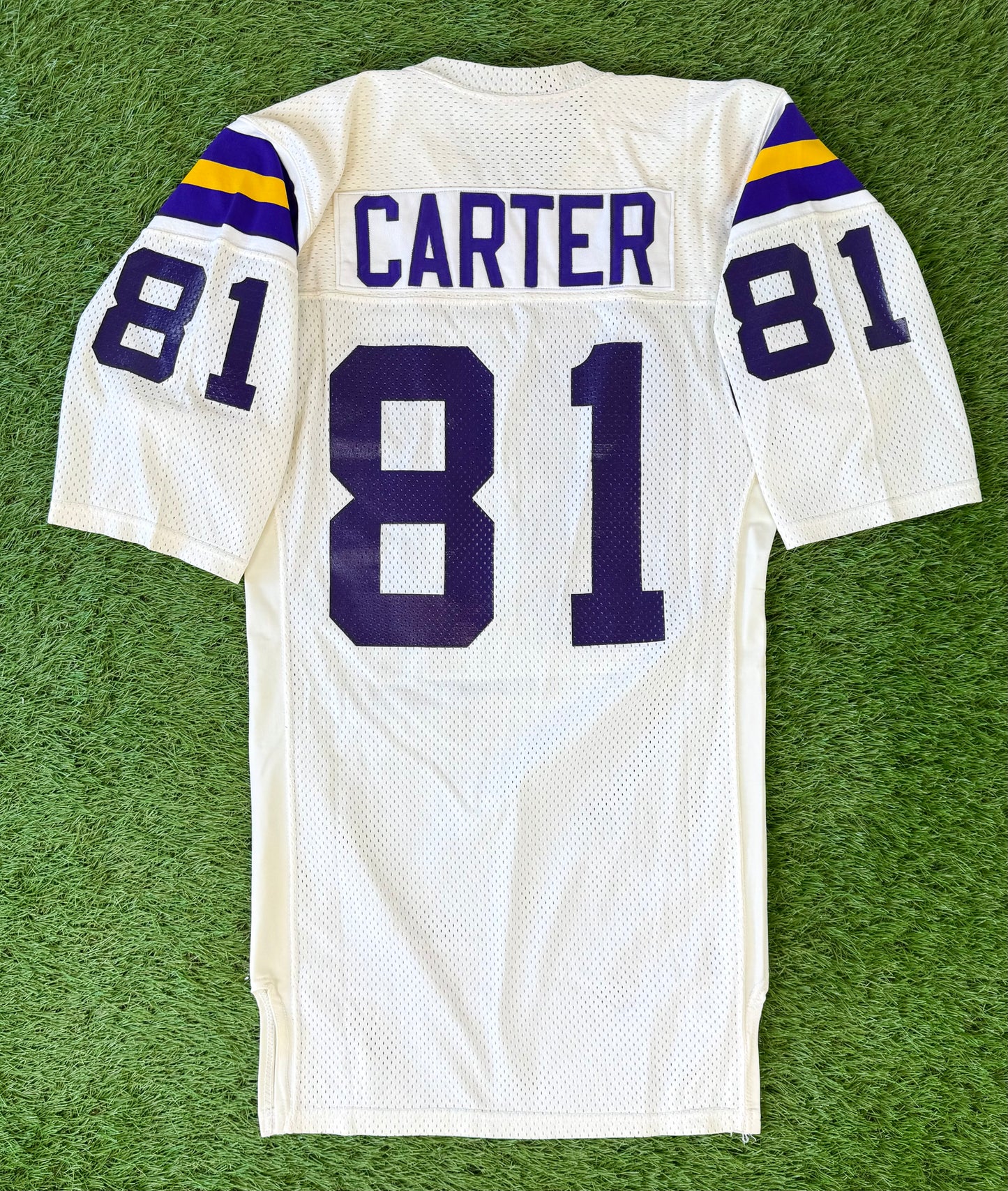 Minnesota Vikings Anthony Carter 1985 Game Issued NFL Football Jersey (42/Medium)