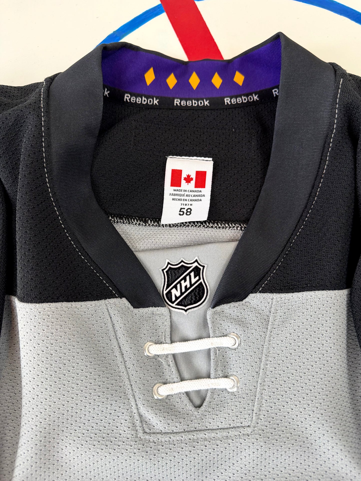 Los Angeles Kings Jarome Iginla 2017 NHL Hockey Jersey (58/XXL)