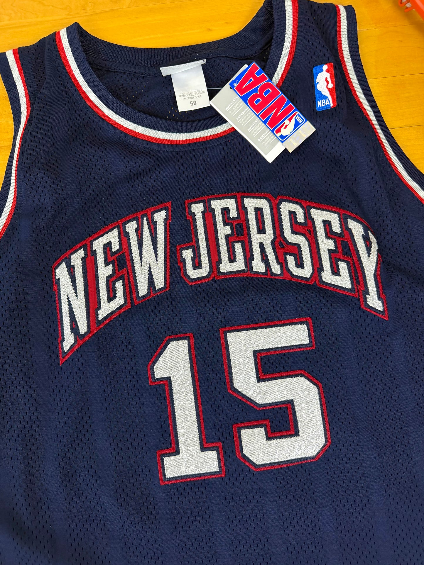 New Jersey Nets Vince Carter 2004-2005 NBA Basketball Jersey (50/XL)