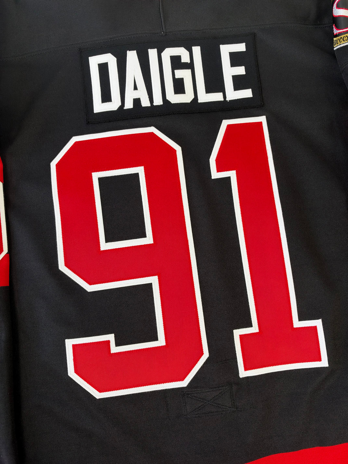 Ottawa Senators Alexandre Daigle 1993 Preseason NHL Hockey Jersey (50/XL)