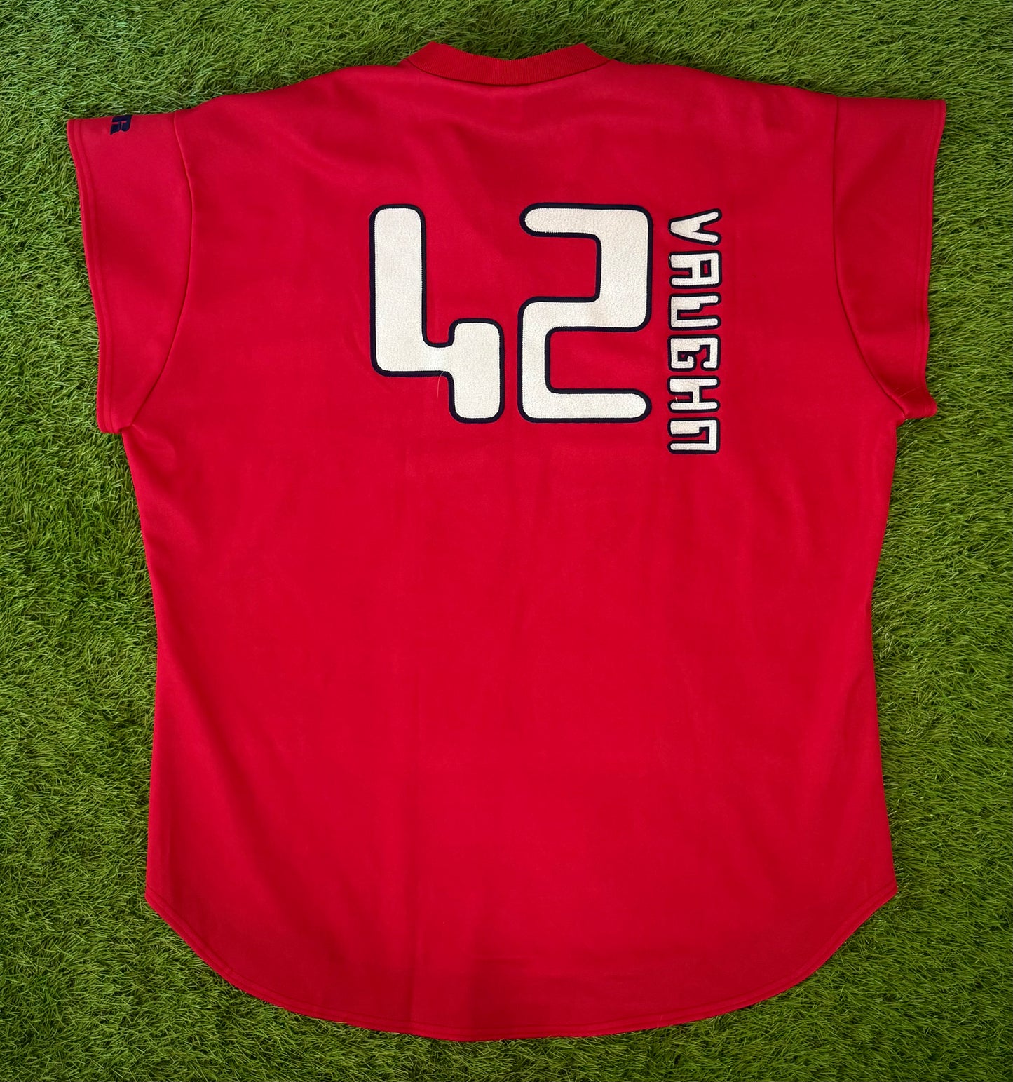 Anaheim Angels Mo Vaughn 1999 TATC MLB Baseball Jersey (52/XXL)