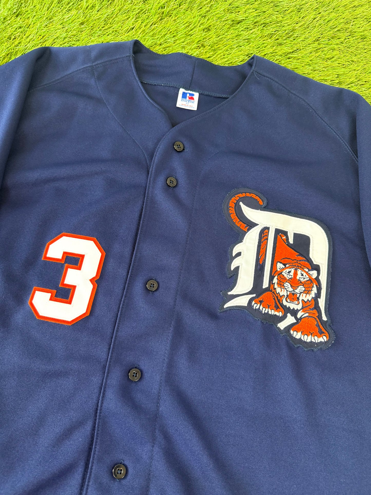 Detroit Tigers Alan Trammell 1995 Sunday Alternate MLB Baseball Jersey (52/XXL)