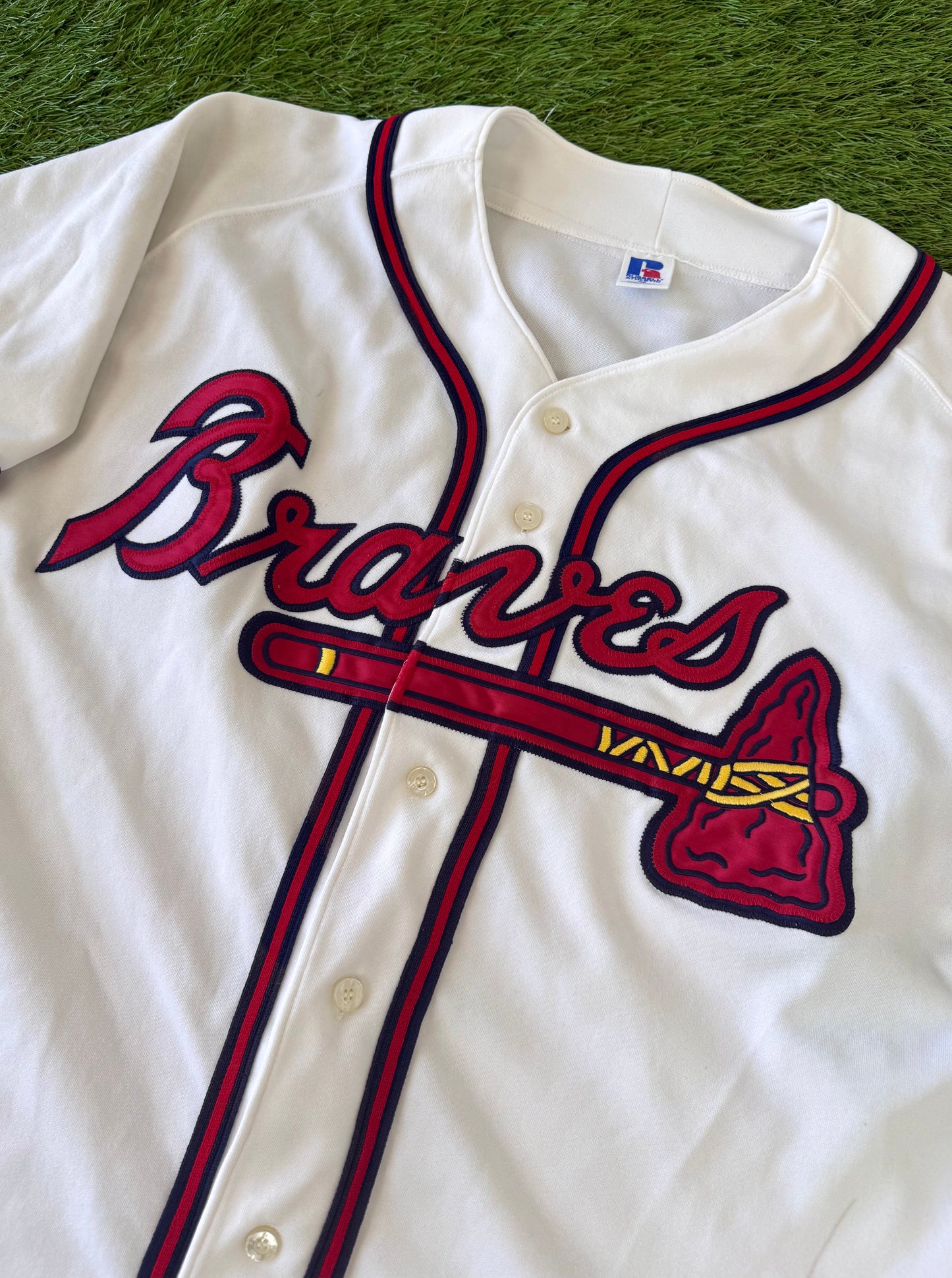 Atlanta Braves 1992-1999 MLB Baseball Jersey (52/XXL)