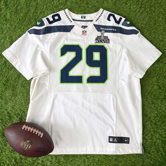 Seattle Seahawks Earl Thomas 2013-14 Super Bowl XLVIII NFL Football Jersey (56/XXXL)