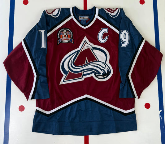 Colorado Avalanche Joe Sakic 1996 Stanley Cup Finals NHL Hockey Jersey (52/XL)