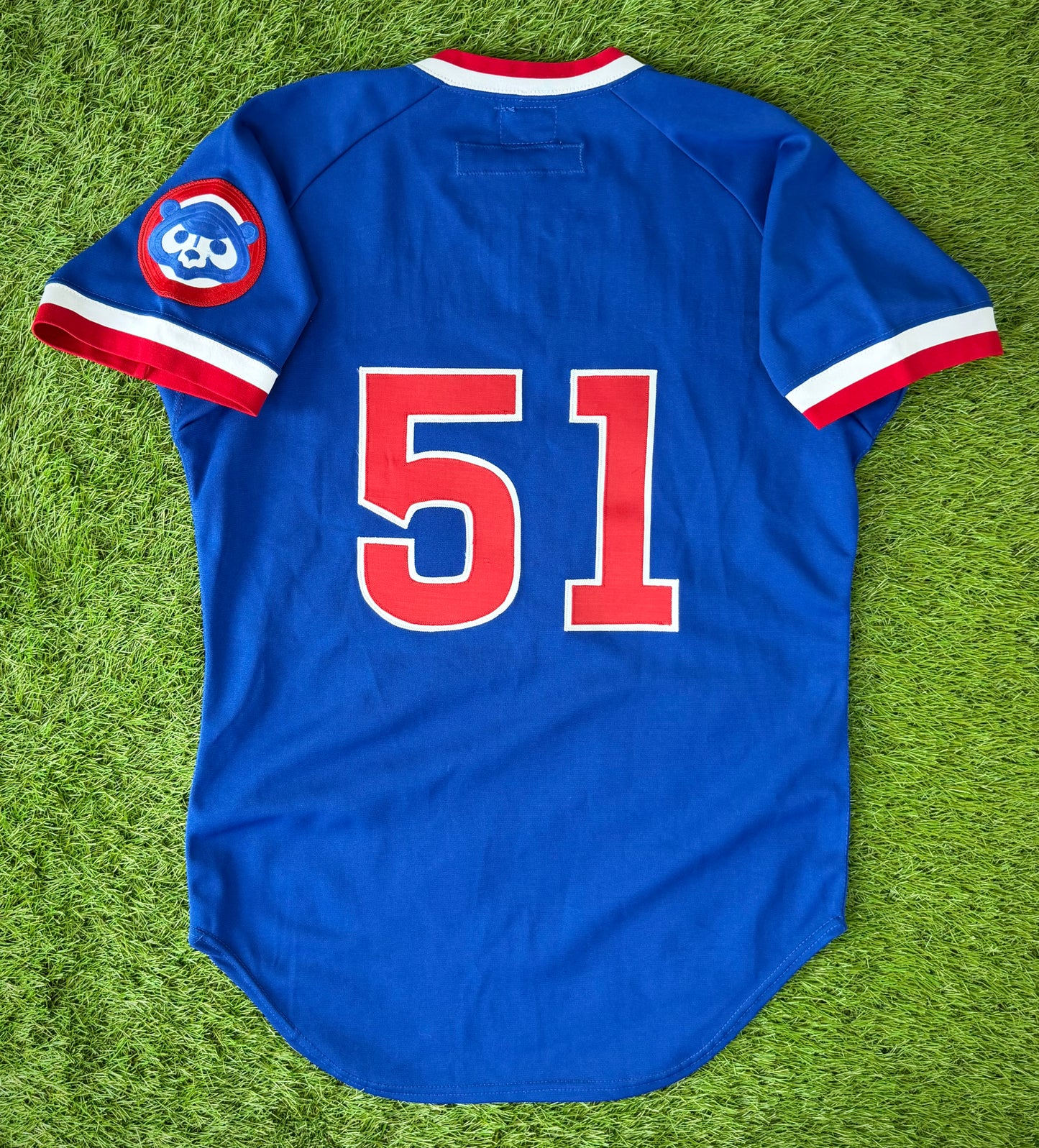 Chicago Cubs 1986 Game Worn MLB Baseball Jersey (42/Large)