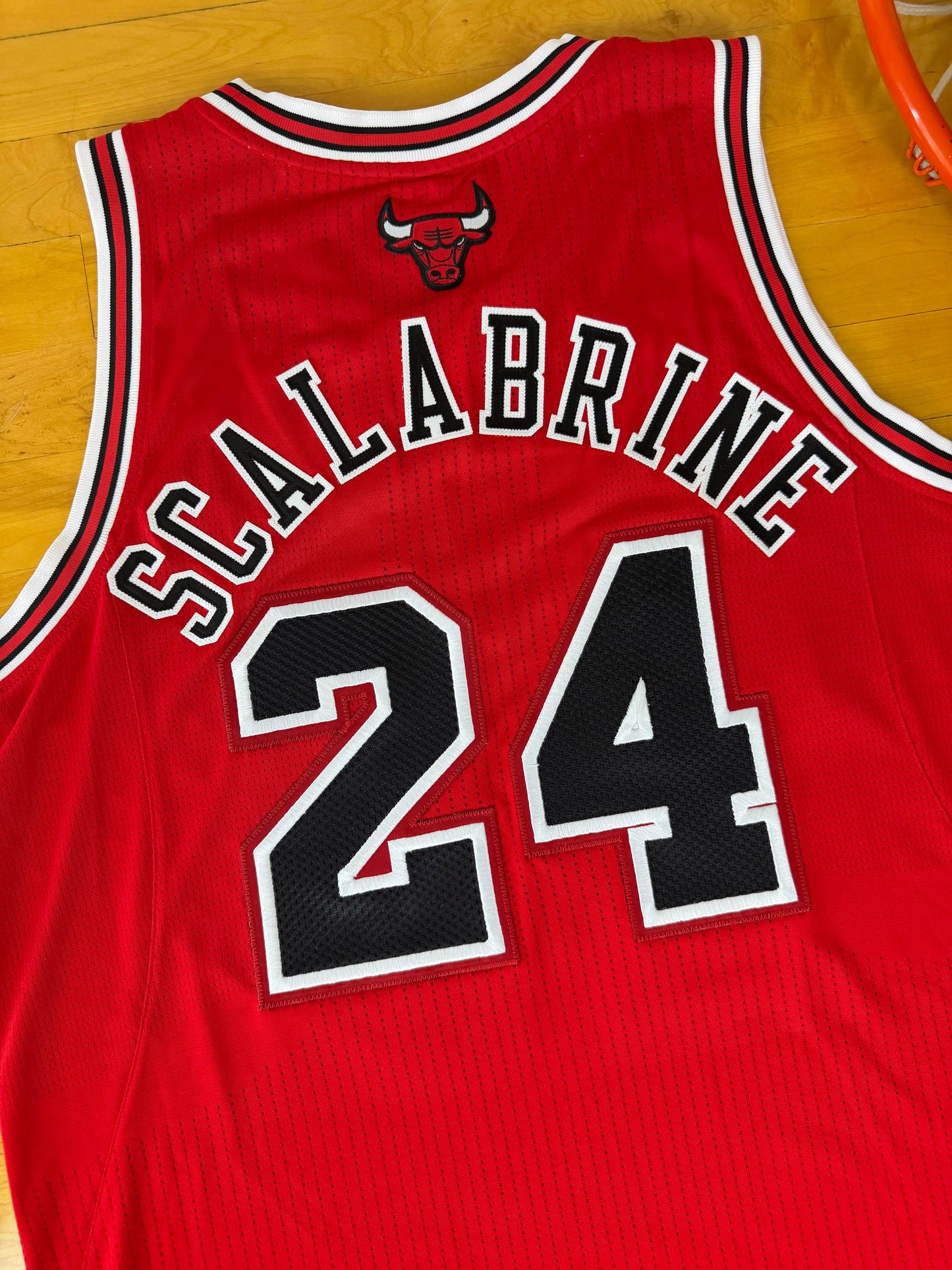 Chicago Bulls Brian Scalabrine 2011-2012 NBA Basketball Jersey (XXXL)