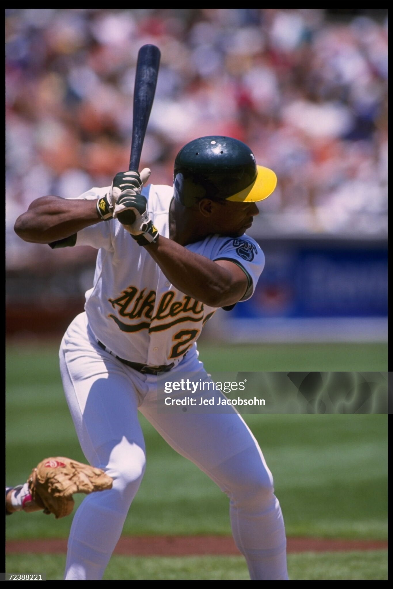Oakland Athletics Rickey Henderson 1998 MLB Baseball Jersey (52/XXL)