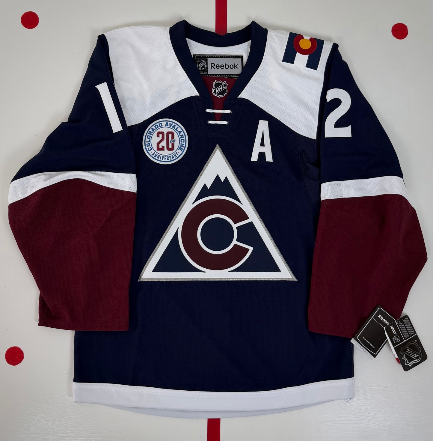 Colorado Avalanche Jarome Iginla 2015-2016 Alternate NHL Hockey Jersey (46/Small)