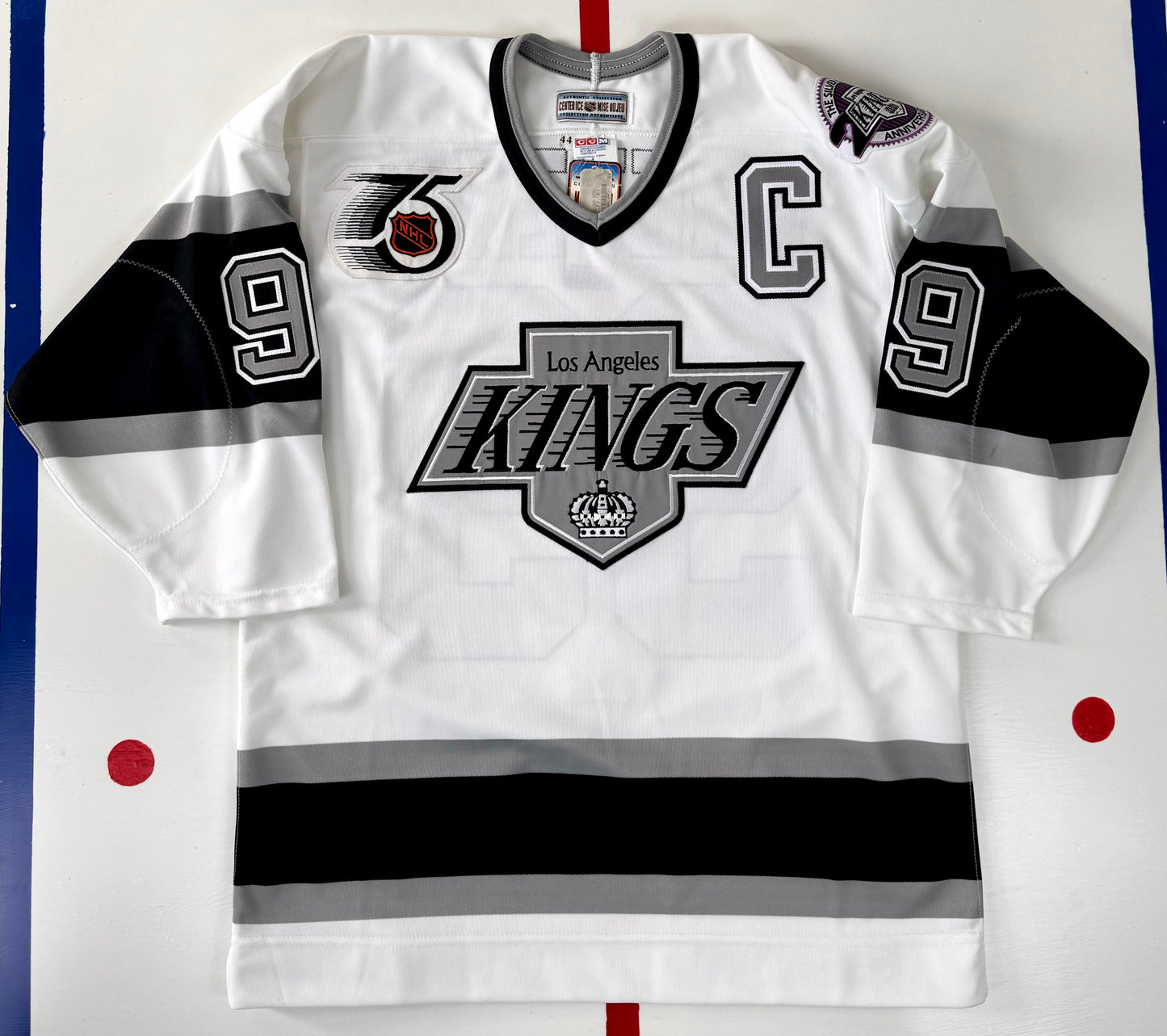 Los Angeles Kings 1991-1992 Wayne Gretzky NHL Hockey Jersey (44/Medium)